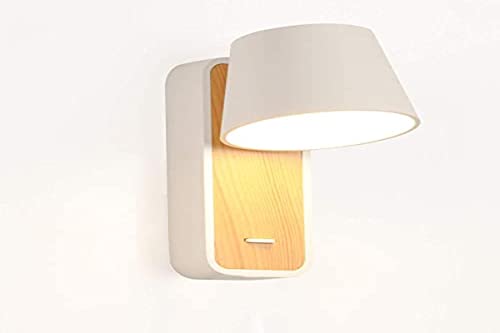 Aplique LED para Dormitorio de Madera rotatorio'KOPPEN' 6W 2700K