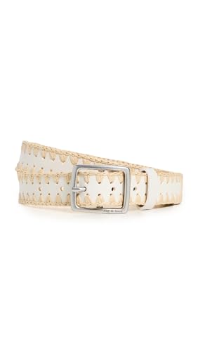 rag & bone Women's Raffia Boyfriend Belt