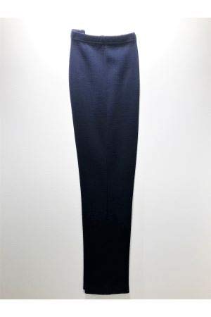 Carla Ferroni Pantalone Donna in Lana Jersey Caldo Morbido Elasticizzato Vita Alta