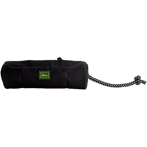 HUNTER Trainer Snack Dummy mit Seil Größe 20 cm, Farbe schwarz