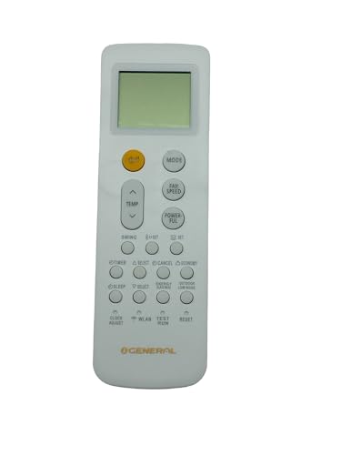 Image of Sanavya AC Remote Control - Compatible Replacement for Split & Window Air Conditioners - Replicates Genuine Remote Functions (O General Ac Remote 252)