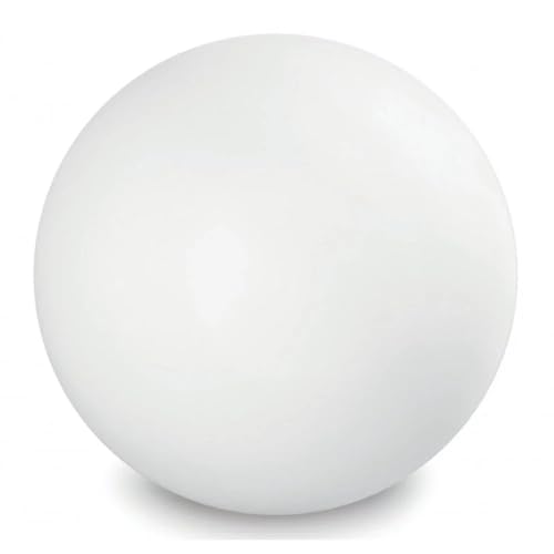 Vetrineinrete® Lampada a sfera da terra per esterno illuminazione per giardino luce a palla decorativa con portalampada per lampadine led E27 ip65 (30 cm)