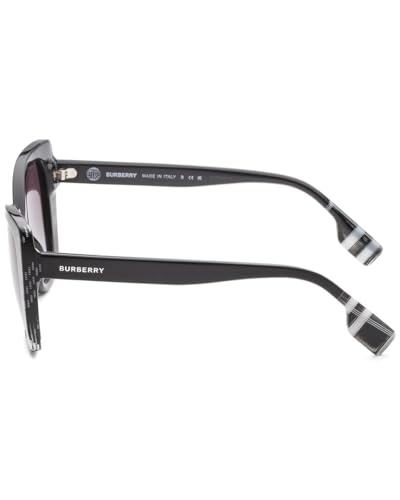 BURBERRY Sunglasses BE 4393 40518G Meryl Black/Check White Black2