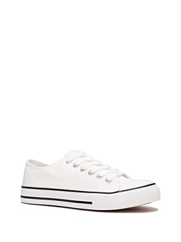 La Modeuse - Tennis en Toile à Plateforme