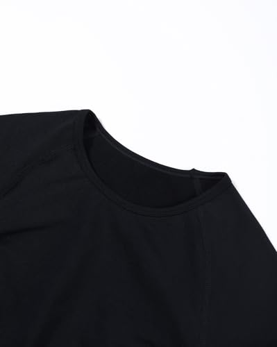 Image of AUROLA Influence Crop Top Workout Shirts for Women, Ultra-Soft Seamless Gym T Shirts Short Sleeve Running Workout Tops