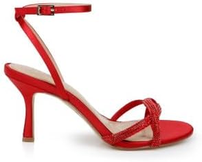 Jewel Badgley Mischka Fiji Mid Stiletto Heel Sandals - Image 3