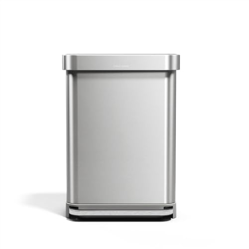 simplehuman 55L Rectangular Step Can