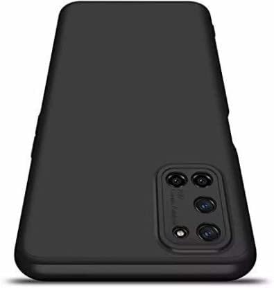 Desirtech Silicon Mobile Back Cover for Oppo A52 | Black