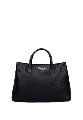 Grand cabas Aria Black Ermanno Firenze sac à main noir pour femme