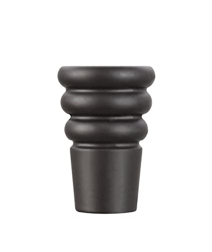 Image of Aspen Creative 24038-32, Solid Steel Finial for Lamp Shade, Steel in Oil Rubbed Bronze Finish, 1-1 /4 inch Height, 2 Pack