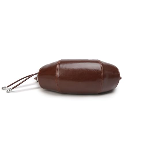 Designer Genuine Leather Small Shoulder Bag Crescent Satchel Purse for Women3