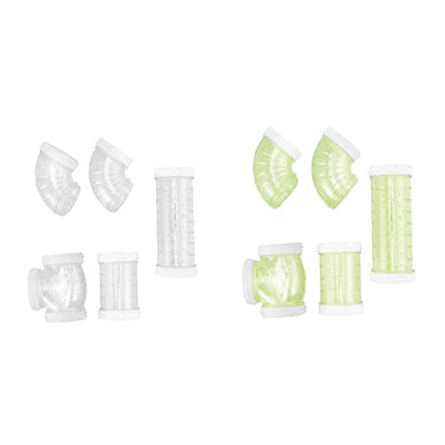 NIDONE Hamster Tubes Speelgoed Kooi Tunnel Track Adventure Externe Pijp Set Externe Aansluiting Tunnel Track Tube Toy… - Image 6