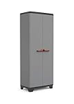 Keter Stilo Plastic cabinet, Charcoal, 68 x 39 x 173 cm