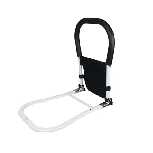ZBBGTJK Barandillas para Cama para la Seguridad de Adultos Mayores. El bastón se Adapta a Cualquier Cama y facilita Mucho Entrar y Salir de Ella. Barra de Soporte médica para Cama con Bolsa de almac