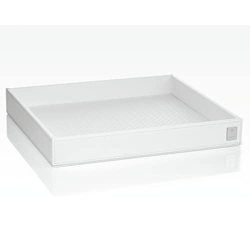 JOOP! BATHLINE, Tablett quadratisch XL, Weiss
