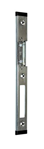 GU BKS Secury Haustür Schließblech mit AT-Stück Links 235x24x6mm U-Stulp