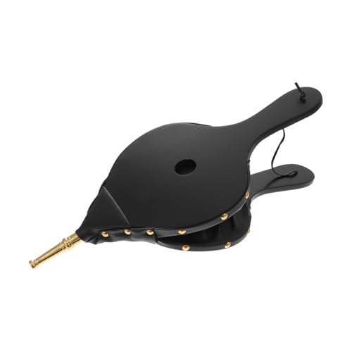 VALICLUD Manual Soplador de Aire para Chimenea y Barbacoa Fuelle de Madera Portátil para Encendido Hogueras Diseño Seguro y Práctico sin Electricidad Accesorio para Camping y Estufas de