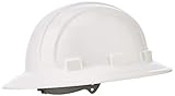 us bauhelm aluminium White Erb 19501 Schutzhelm mit breitem Rand, Weiß