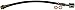 Dorman H620833 Brake Hydraulic Hose Compatible with Select Cadillac / Chevrolet / GMC Models