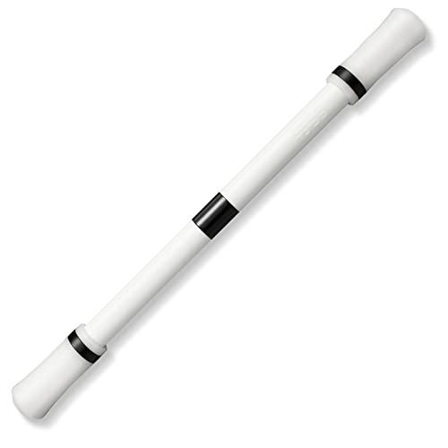 JODOUEEIR Pen Spinning,Pen Spinning Mod,Detachable Pen Spinner,Stress Releasing Brain Training Spin Pen for Kids and Adults,Suitable for All Ages Beginners and Enthusiasts.（No Pen Refill） (White)