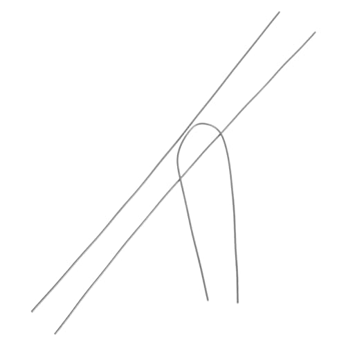 LALAFINA 3pcs High Temp Tungsten Wire for Pottery Tools Jewelry Making Kiln Accessories Heat Resistant Wire for Ceramic Jewelry