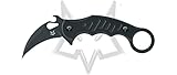 FKMD Karambit mit feststehender Klinge schwarz Griff G10 Scheide Kydex Art. FX-598