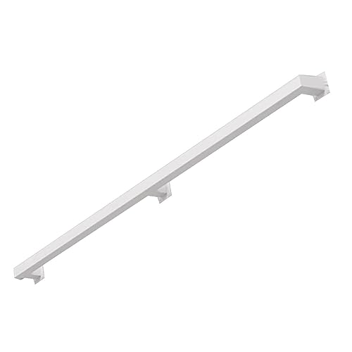 Barre d'appui métal blanc de qualité supérieure pour rampe d'escalier - 2