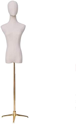 Mannequin Display Stand Female Models Tailors Dummy Fashion Show Students Bust for Clothing Store Display