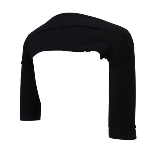 HOLIDYOYO Faja Moldeadora de Brazos para Mujer Manga Larga sin Costuras Tejido Transpirable Soporte para Hombros Corrector de Postura Adelgazante y Compresiva para Uso Diario