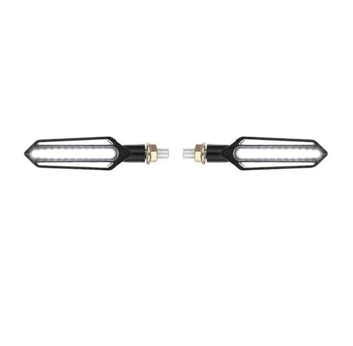Clignotants de Moto à 24 LED 12V avec feu stop séquentiel universel