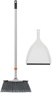 Slim Angle Broom with Dustpan with Extendable Handle 53