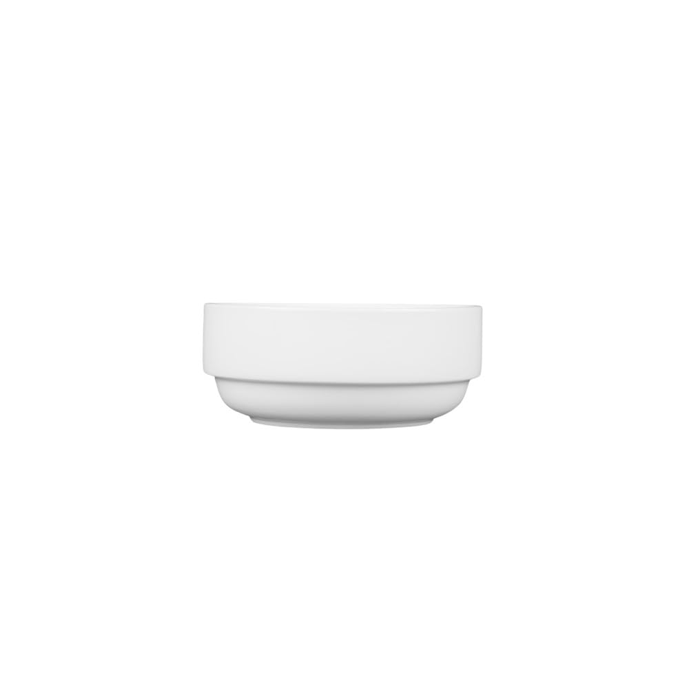 Holst Porzellan GVR 012 B1 - Juego de 6 cuencos de porcelana (12 cm, 0,40 L, redondos, 12 x 12 x 5,1 cm), color blanco