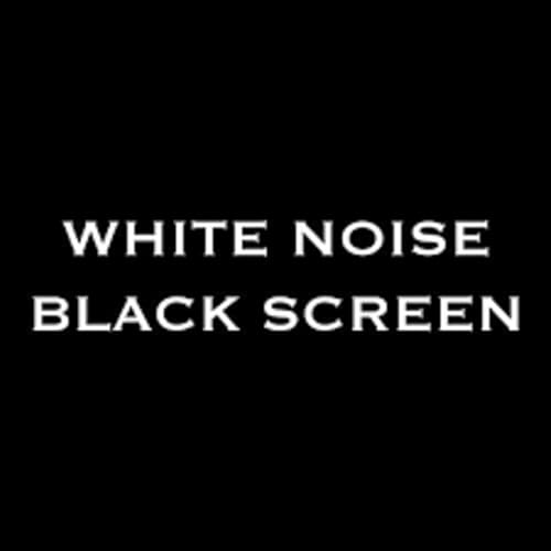 White Noise Black Screen Calming, Sleep, Study.