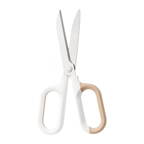 Stylish Stainless Steel Scissors with Ergonomic Grip, Rustproof Craft Shears for Home, Office & Sewing Projects Office Scissors