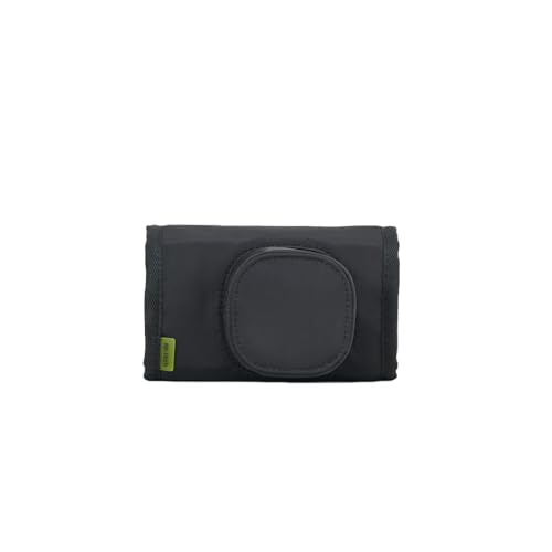 SP TECH Wrap Camera Case S - Étui pour appareil photo compact Canon G7X, Sony RX100, avec fermeture , noir, Noir
