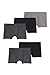 Produktbild C&A Herren Trunk Unterwäsche Multipack|5er Pack Baumwolle|Stretch Melange / Meliert schwarz / grau 2XL