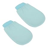 TOPPERFUN 2 Pièces Manchons De Bain Et Serviettes De Douche Exfoliantes Lot Pour Gommage ...
