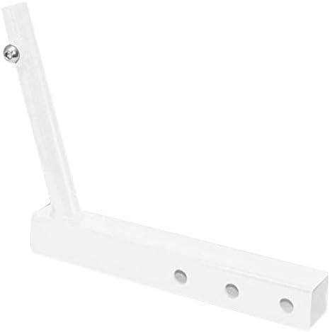 Steinjager J0047529 - Powder Coated Cloud White Hitch Mounted Single Flag Holder Kit