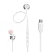 Produktbild JBL Tune 310 C Kopfhörer  Kabelgebundene In-Ear-Kopfhörer mit JBL Pure Bass Sound, Mikrofon und USB-C-Anschluss  Weiß