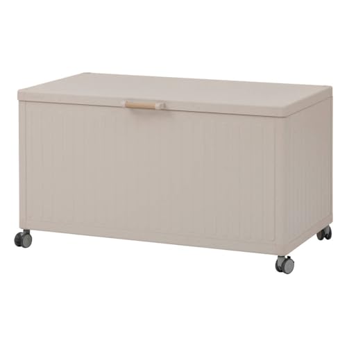 Hespéride - Coffre de rangement edenio argile m 141,6 x 72 x 78cm en aluminium