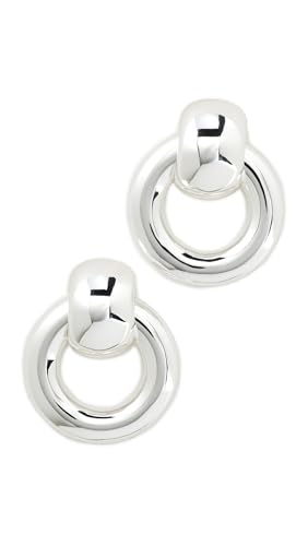 JENNY BIRD Womens Mega Faye Knockers Silver One Size
