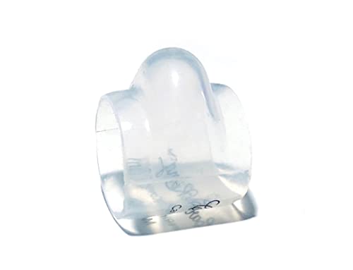 CareRing Cover New Silicone Ring Protector for Women's Rings - Clear Small