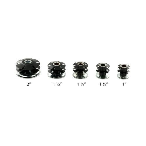 Image of Outwater 1 inch Round Tube Caster Insert, 3 /8-16 Thread, 20-Pack