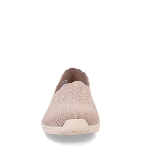 Image of Skechers Women's Seager Stat Scalloped Collar Engineered Skech-Knit Slip-on Classic Fit Loafer