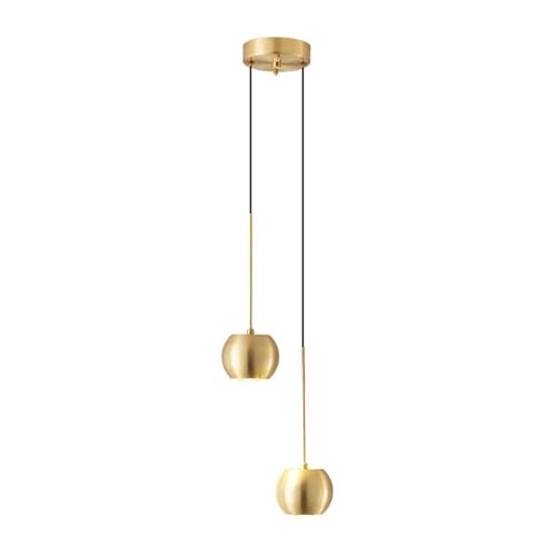 Suspension étanche 5W HJLJKG en bois avec taille réglable pour salle à manger
