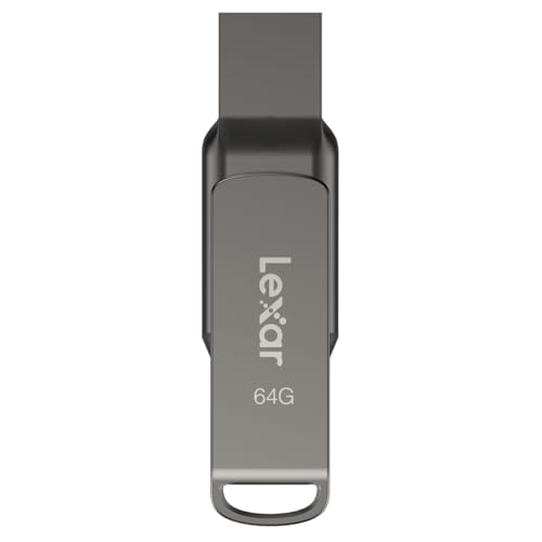 Image of Lexar 64GB JumpDrive Dual Drive D400 USB 3.1 Type-C and Type-A Flash Drive, Up to 130MB /s Read (LJDD400064G-BNQNU)