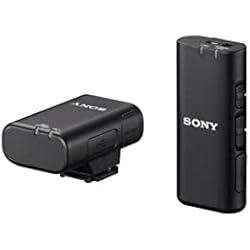 Microfono Inalambrico Para Camara Sony Sony ECM-W2BT - Micrófono inalámbrico con conectividad Bluetooth, color negro