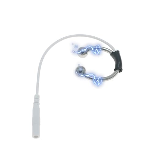 LZMYZ 6 Stück Elektro Schock Penisring 5 Größe Eichelring Glansring Gold Cockringe Cock Ring Penis Eichel Intimschmuck Vorhaut Ringe Erotik Keuschheit Bondage Sex Spielzeug für Männer Elektrische