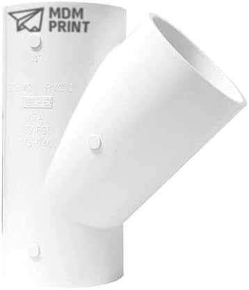 Wye, 2 in Pipe Size, Schedule 40, Socket