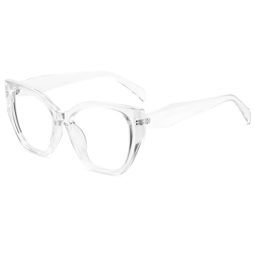 Image of MEETSUN Blue Light Blocking Glasses for Women Trendy Cat Eye Frame